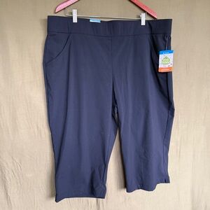 Columbia Women's Anytime Casual Capris Black 2X